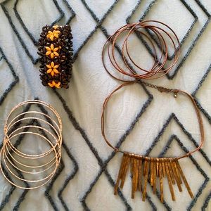 Bracelet and Necklace Bundle